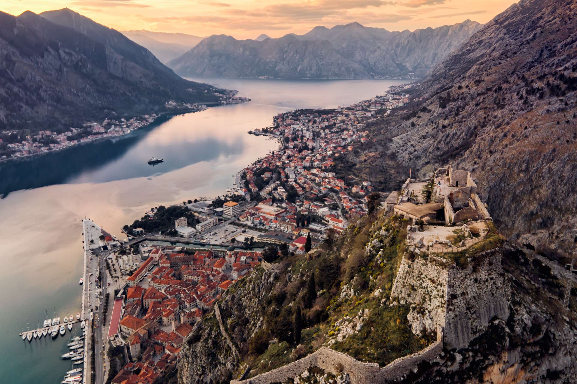 san-giovanni-castle-st-ivan-fortress-old-town-kotor-montenegro-bay-kotor